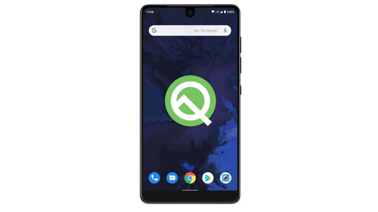 Essential Phone「Android Q Beta」公開