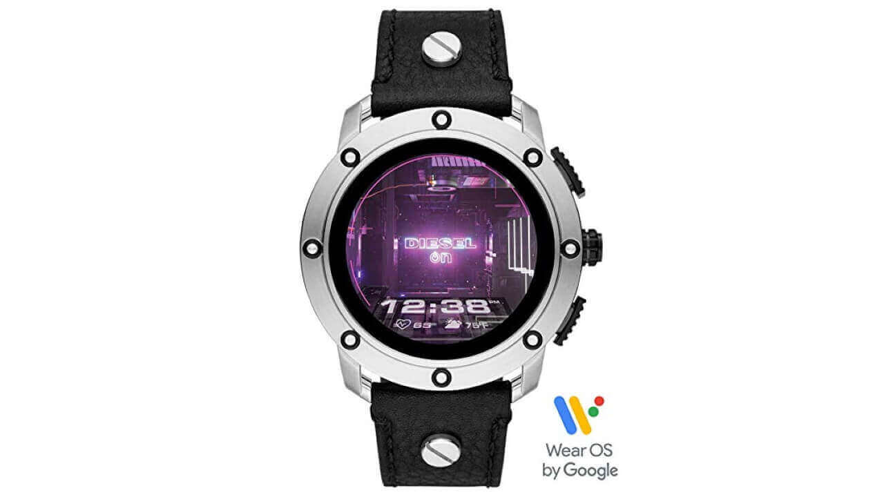 DIESEL On Axial Smartwatch Black-DZT2016