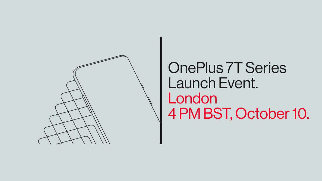 ロンドンで「OnePlus 7T」シリーズ10月10日発表へ