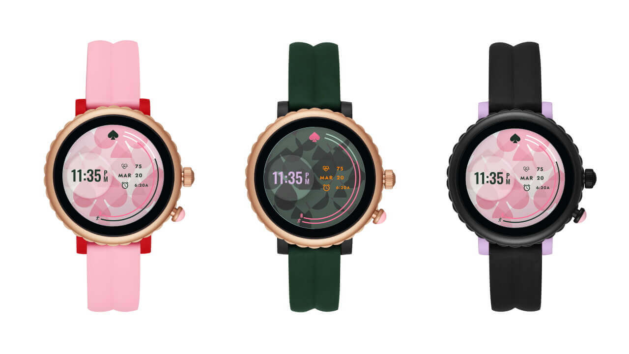 ケイト・スペード新型Wear OS「Sport Smartwatch」11月上旬発売