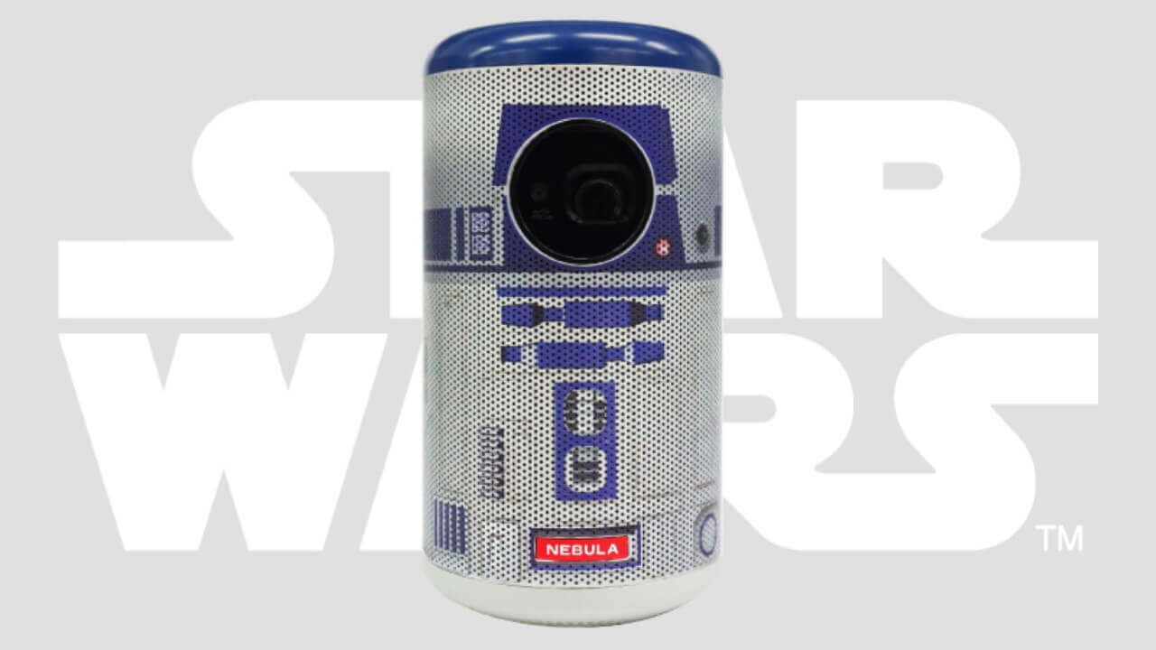 Android TV搭載プロジェクタ「Nebula Capsule ll R2-D2 Edition」1月31日発売