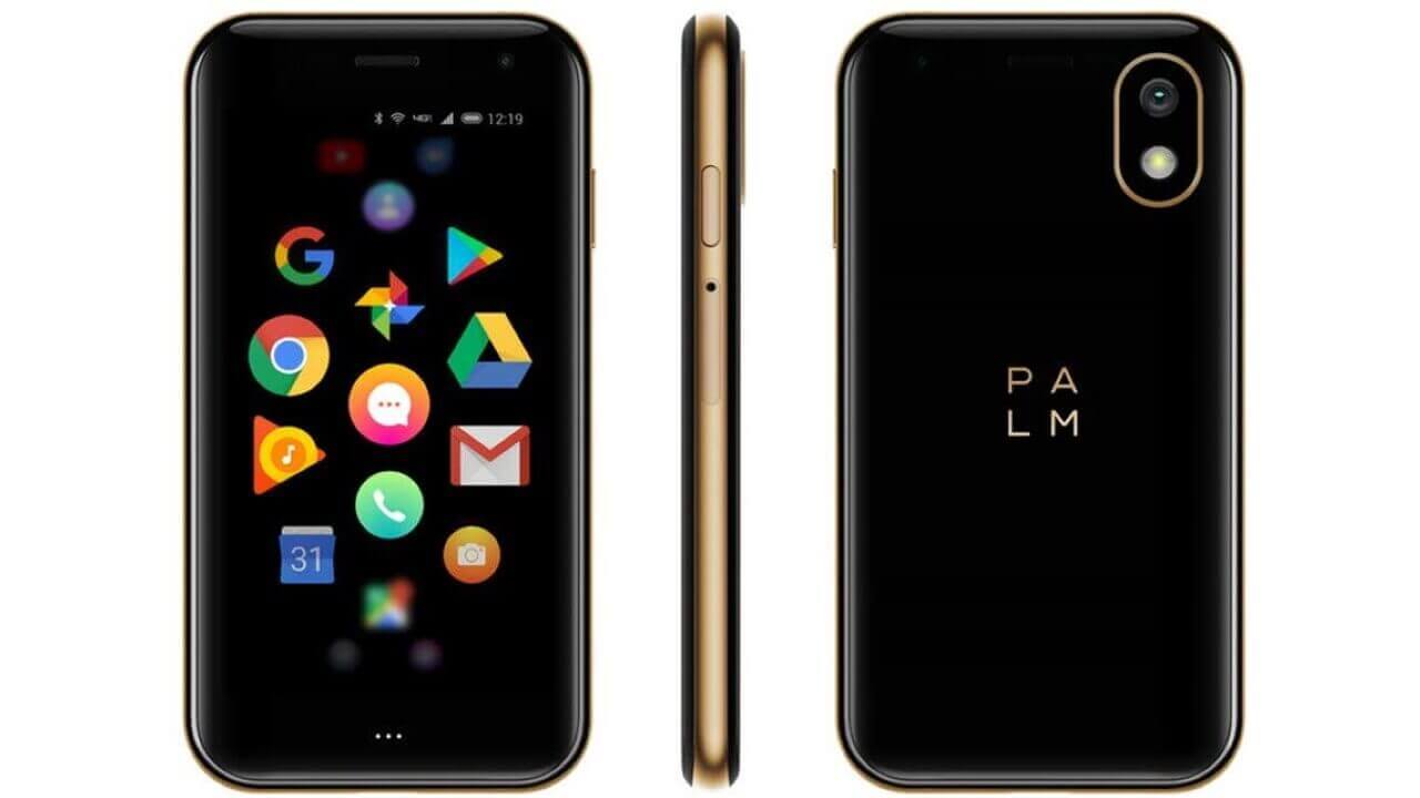 「Palm Phone」ゴールドが国内発売
