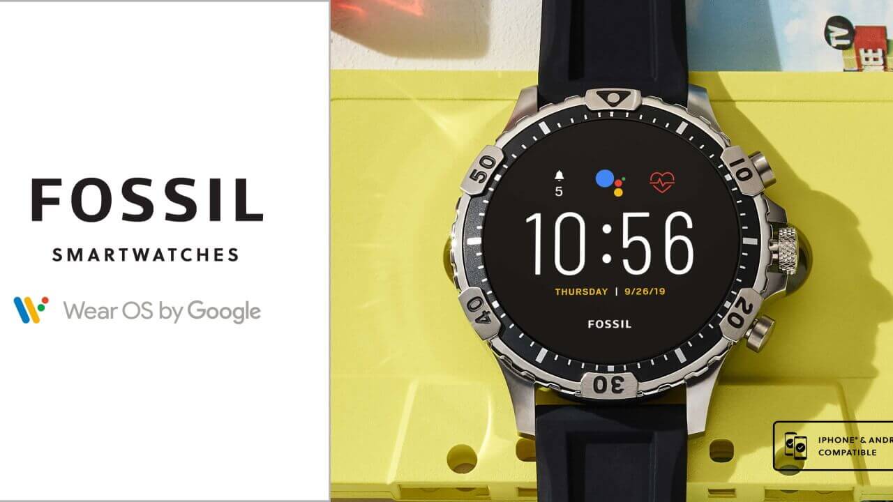 Fossil第5世代Wear OS「Garrett HR」など36%引き【多分本日終了】