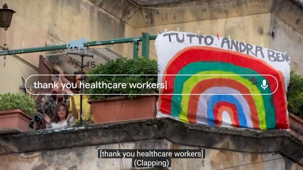 Google「Thank You Healthcare Workers」動画公開、世界の医療従事者にありがとう
