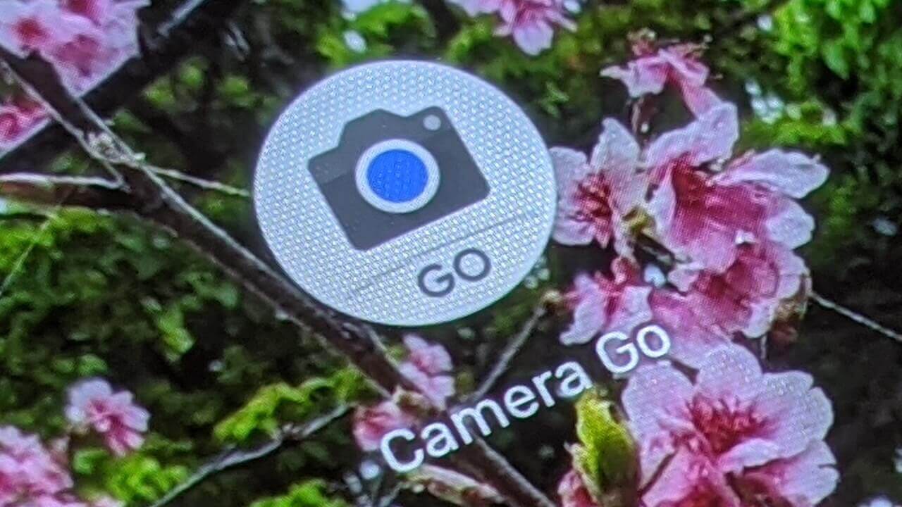 軽量カメラアプリ「Google Camera Go」を使ってみた