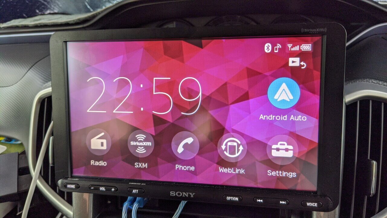 Android Auto「Sony XAV-AX8000」でステザリングスイッチを割り当てる方法
