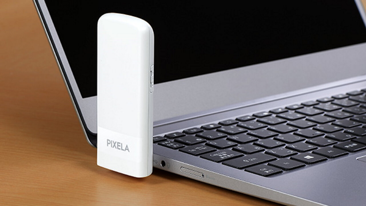 ピクセラ、LTE&ChromeOS対応USBドングル次世代「PIX-MT110」発表
