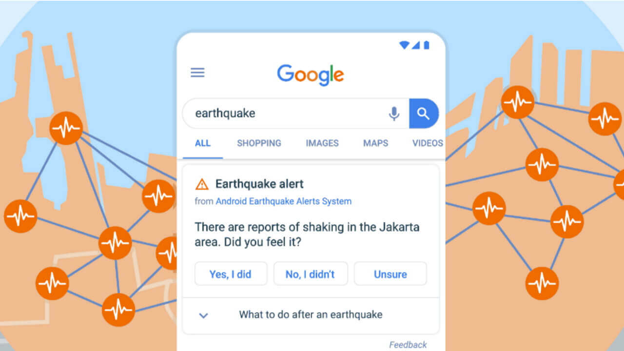 Google、Androidを使った地震検知ネットワークを海外で開始