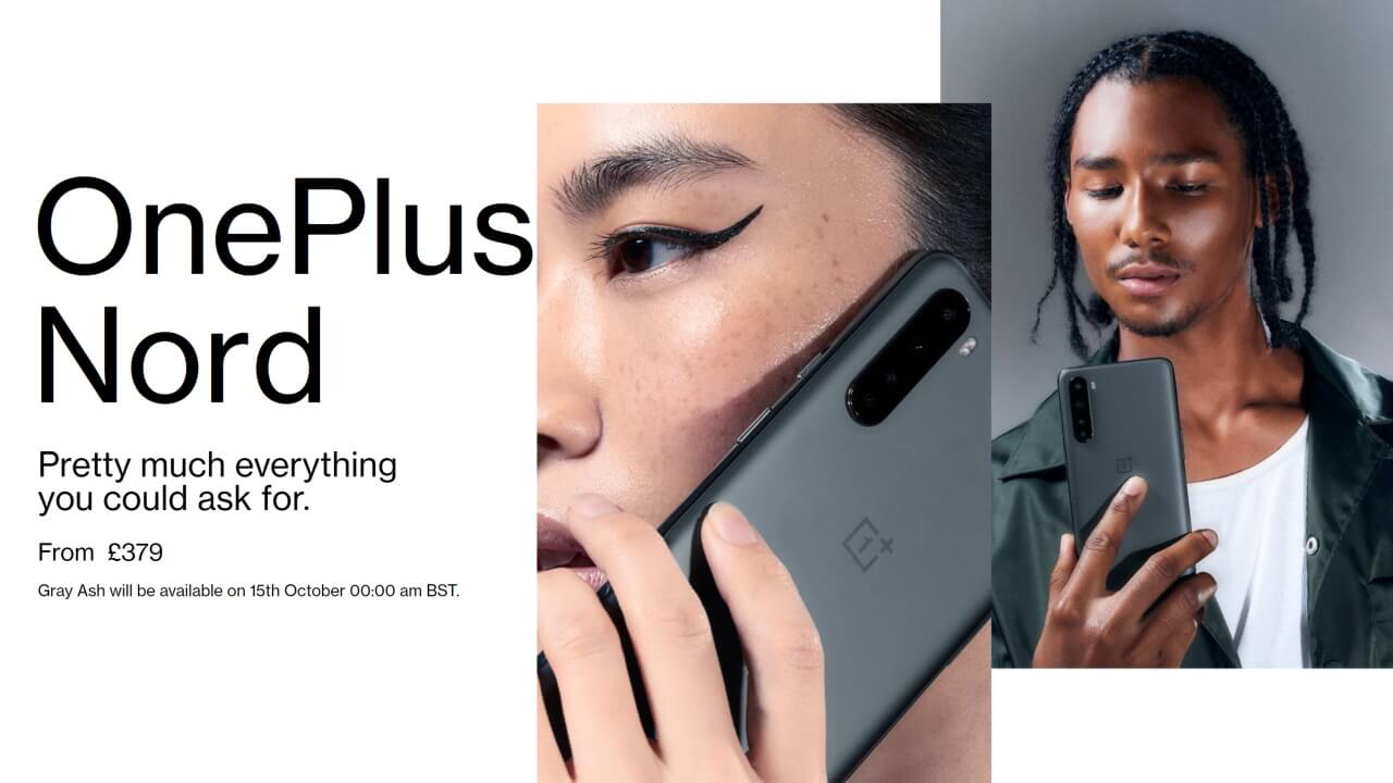 5G対応「OnePlus Nord」にマットな新色Gray Ashが追加