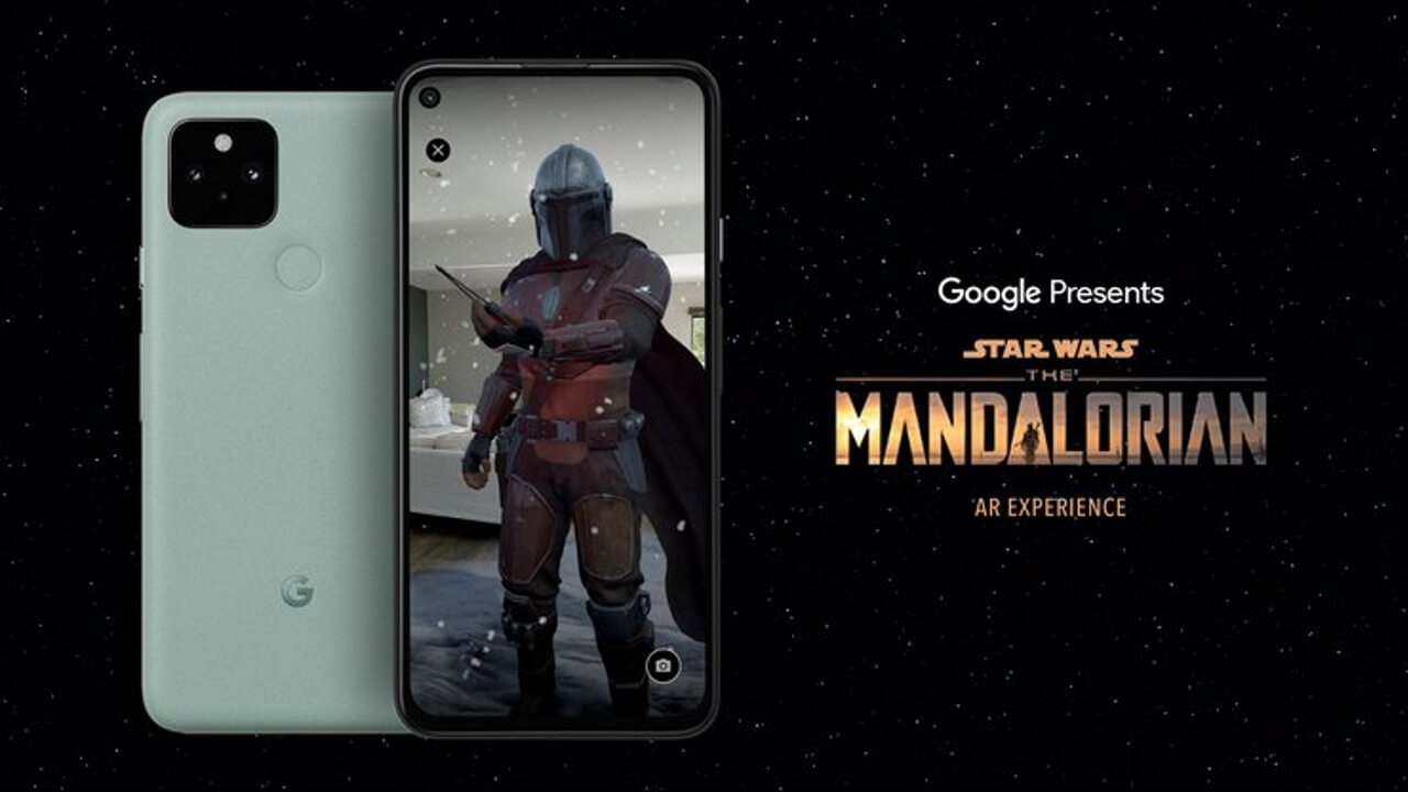 Pixel 5用アプリ「The Mandalorian AR Experience」リリース