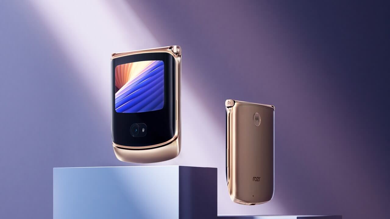 Motorola Razr 5G Gold
