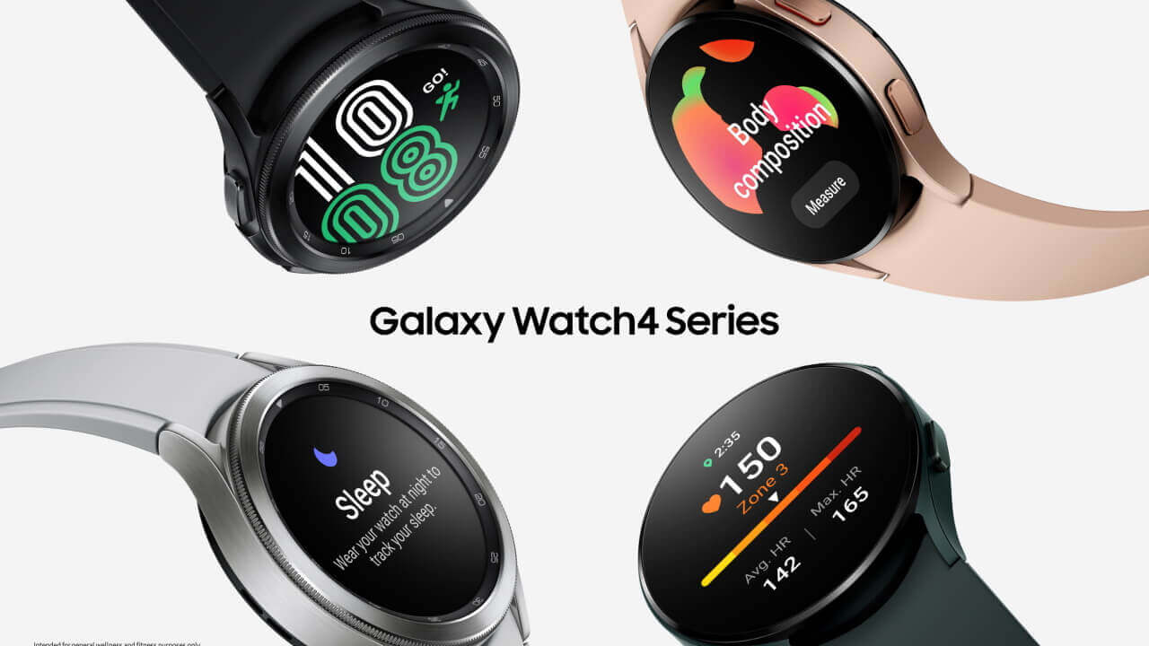 Samsung、Wear OS 3搭載「Galaxy Watch4/Watch4 Classic」正式発表