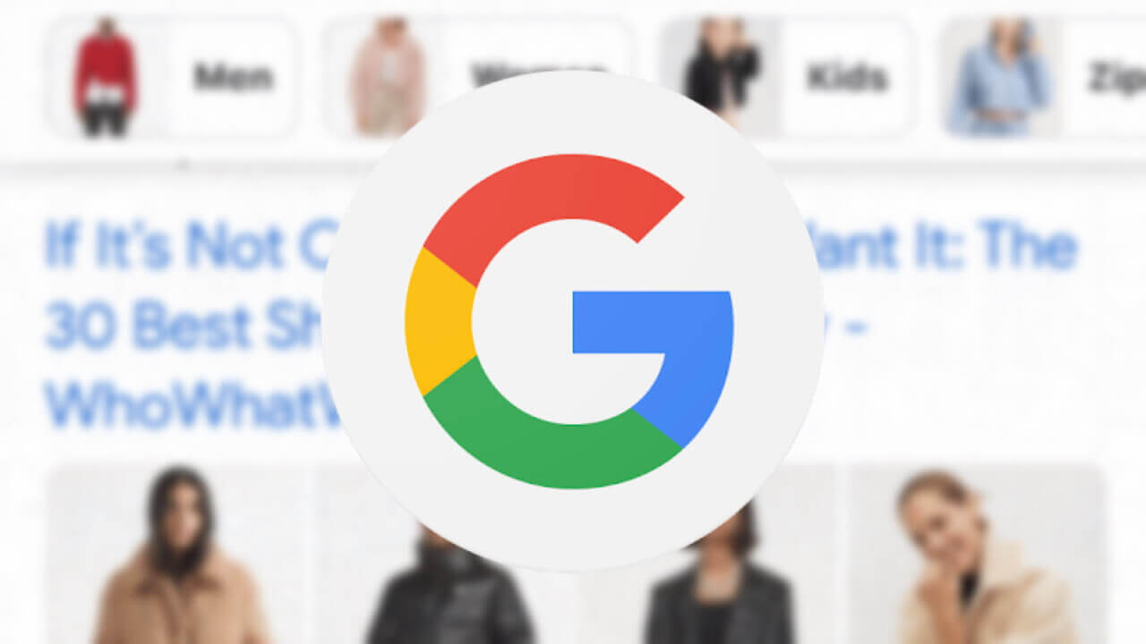 モバイルGoogle検索がファッション最適化へ