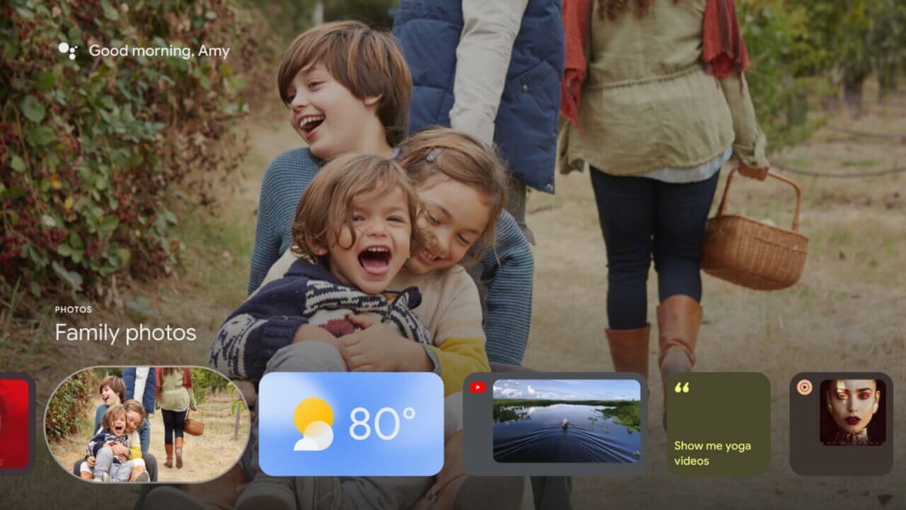 「Chromecast with Google TV」スクリーンセーバー新UI提供へ