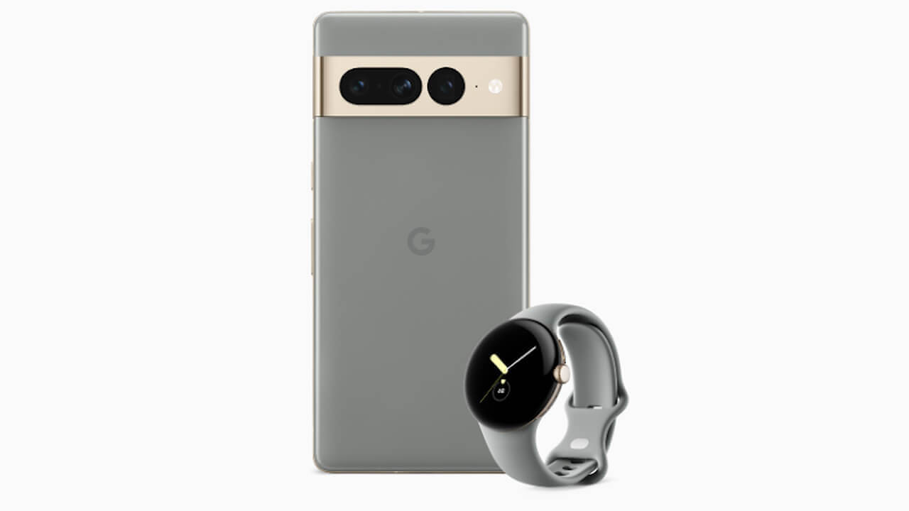 Googleストア、Pixel 6a/7+Google Pixel Watchセット12,000円引き