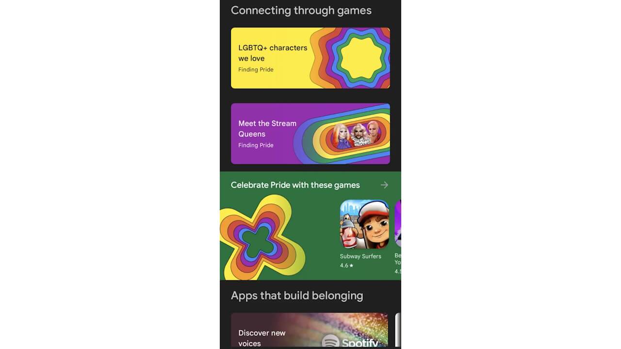 Google Play LGBTQ+