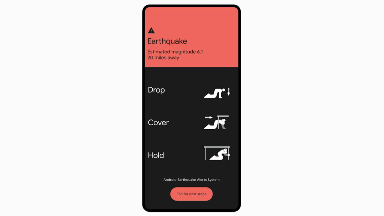 Android「緊急地震速報」95か国以上に拡大【日本未提供】