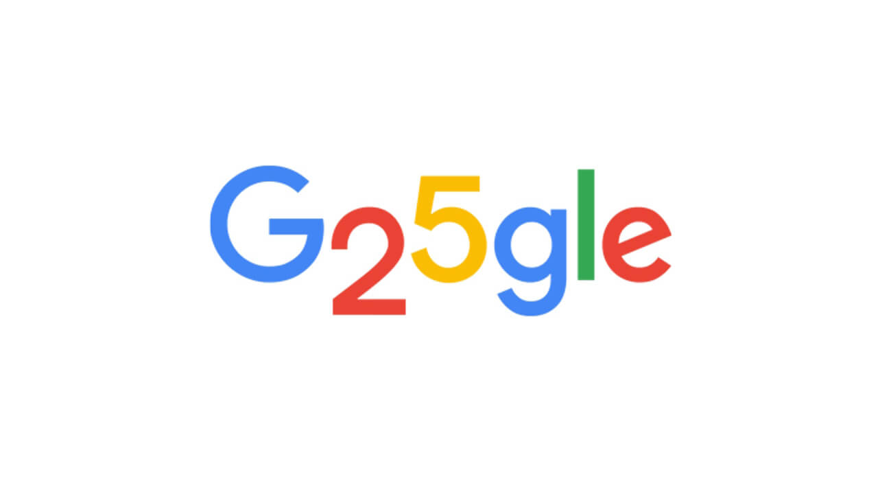 Google 25th