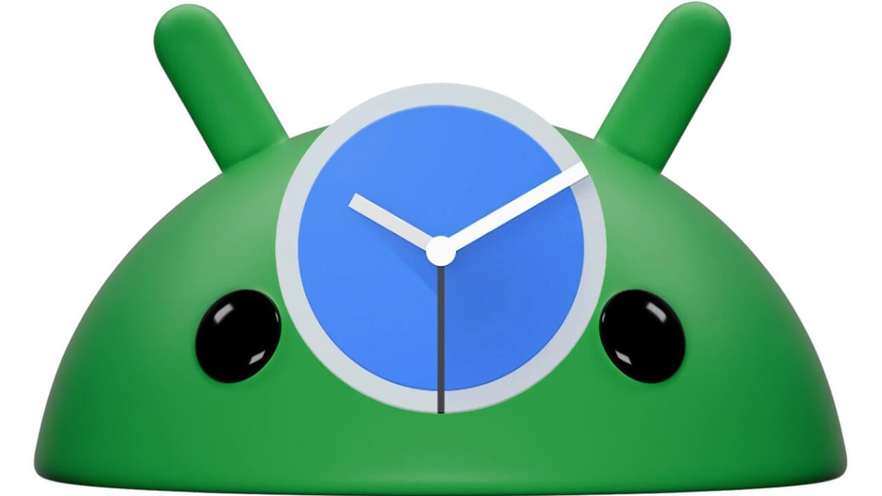 Android「時計」アイコン時計化